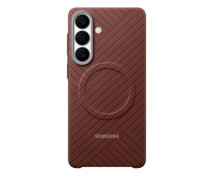 Etui do telefonów SAMSUNG Etui Carbon Magnet do Galaxy S26+ czerwone